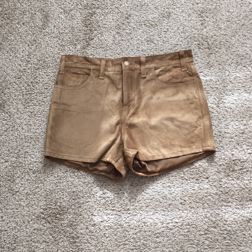 Levi’s Suede Shorts (NWOT)